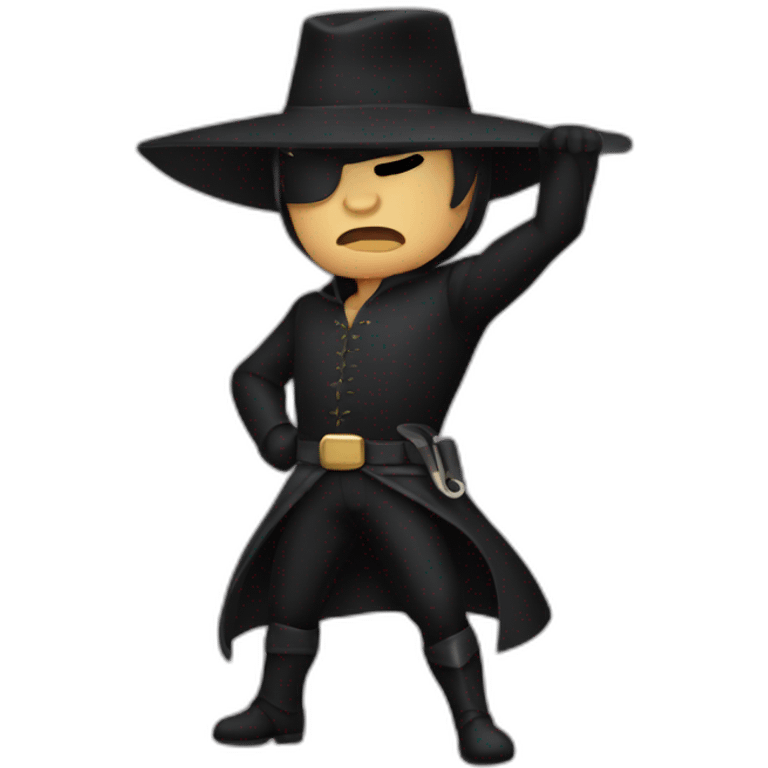 Zorro qui dort emoji