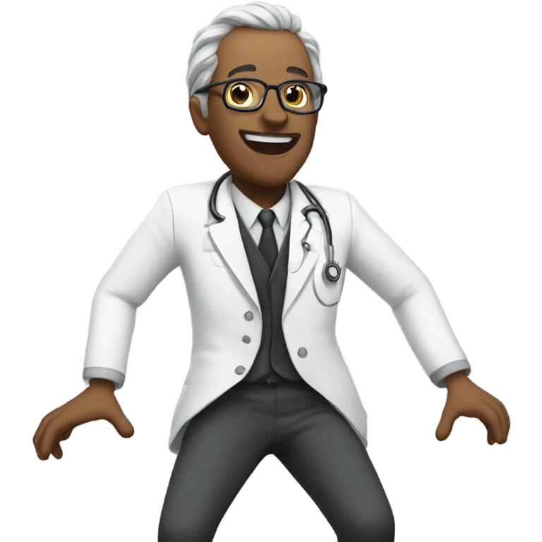 Dancing doc emoji