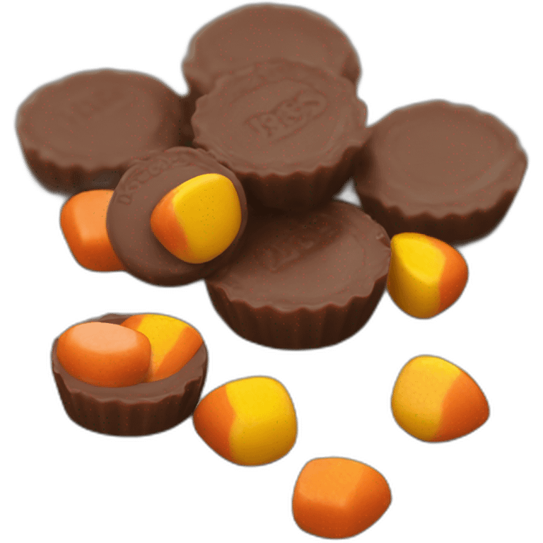 Reese's Pieces emoji