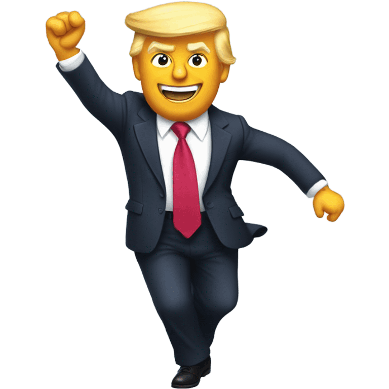 Dancing Trump  emoji