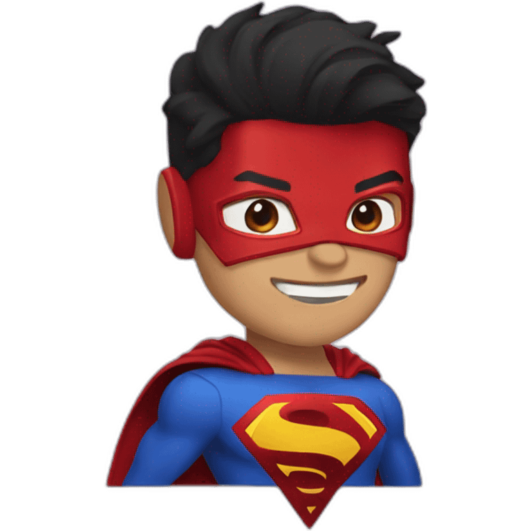 THE FLASH MIXED WITH SUPERMAN emoji