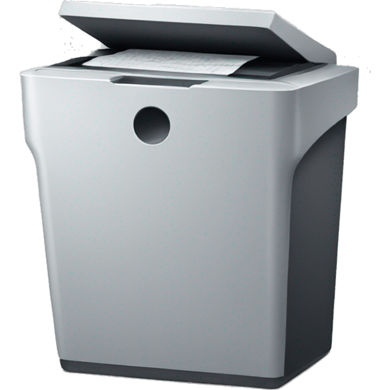 document shredder emoji