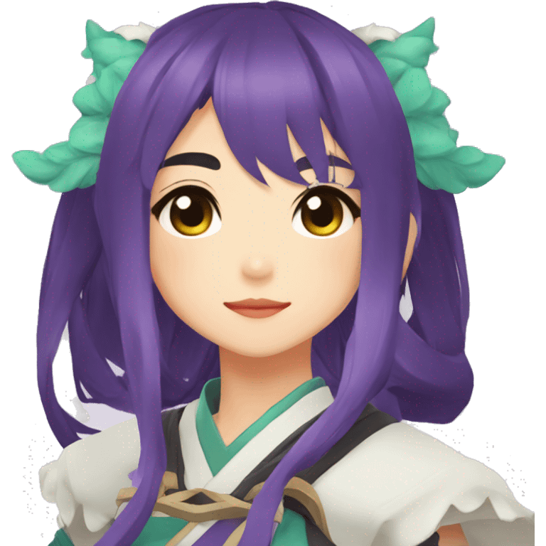 “Yae Miko” from “Genshin Impact” emoji