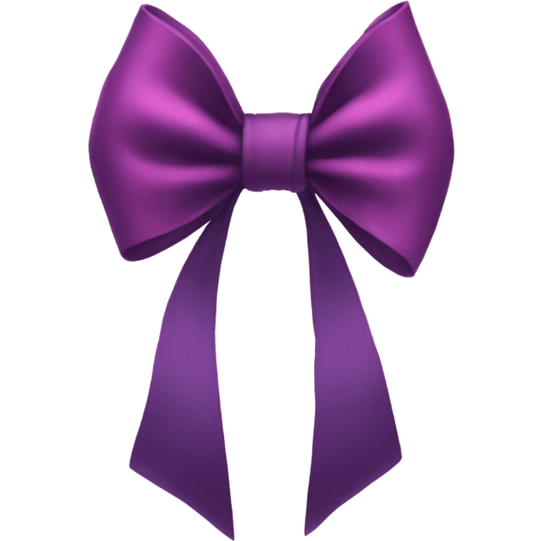 Aesthetic bow emoji