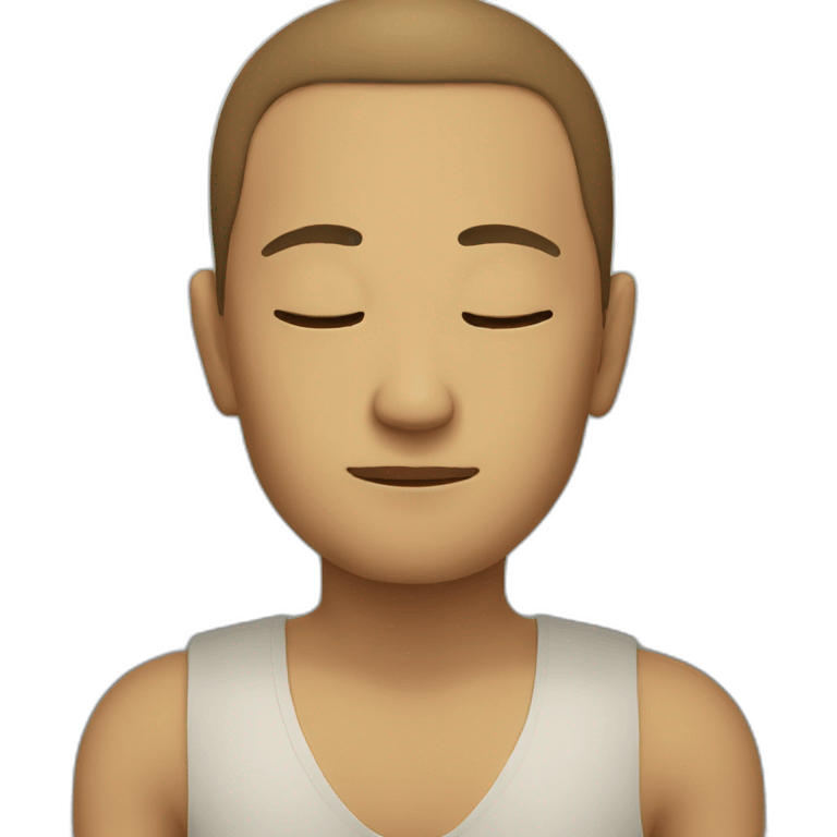 Meditation  emoji