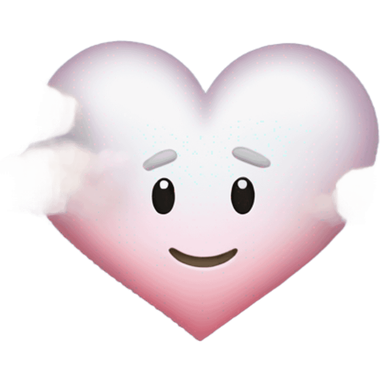 Heart in clouds emoji