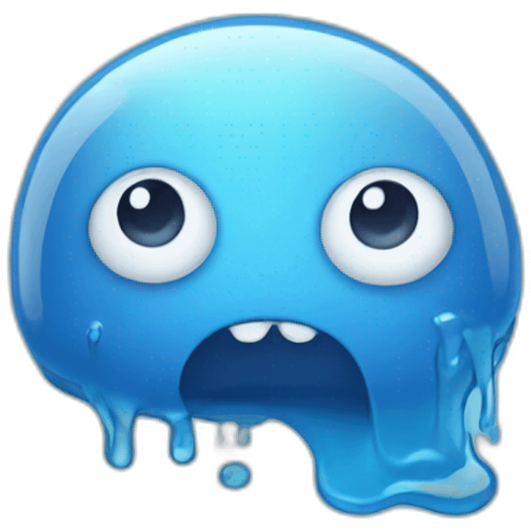 blue slime emoji