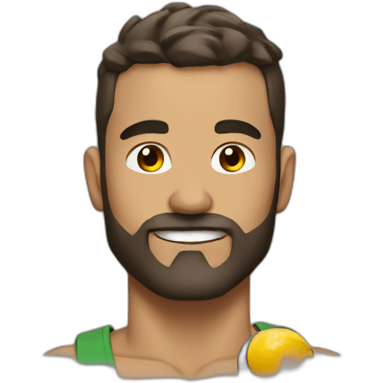 Man in crossfit emoji