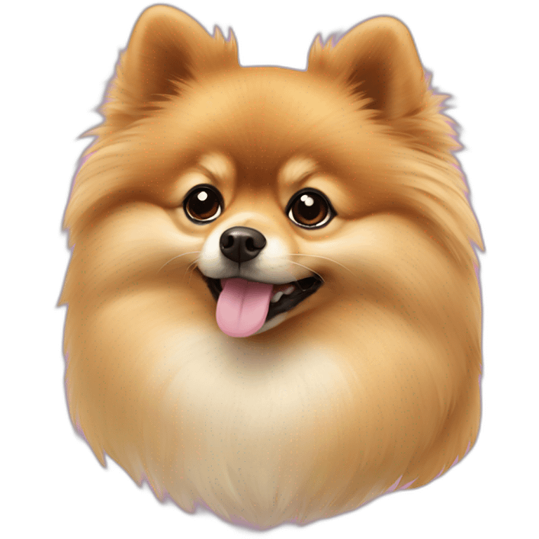 pomeranian heart emoji