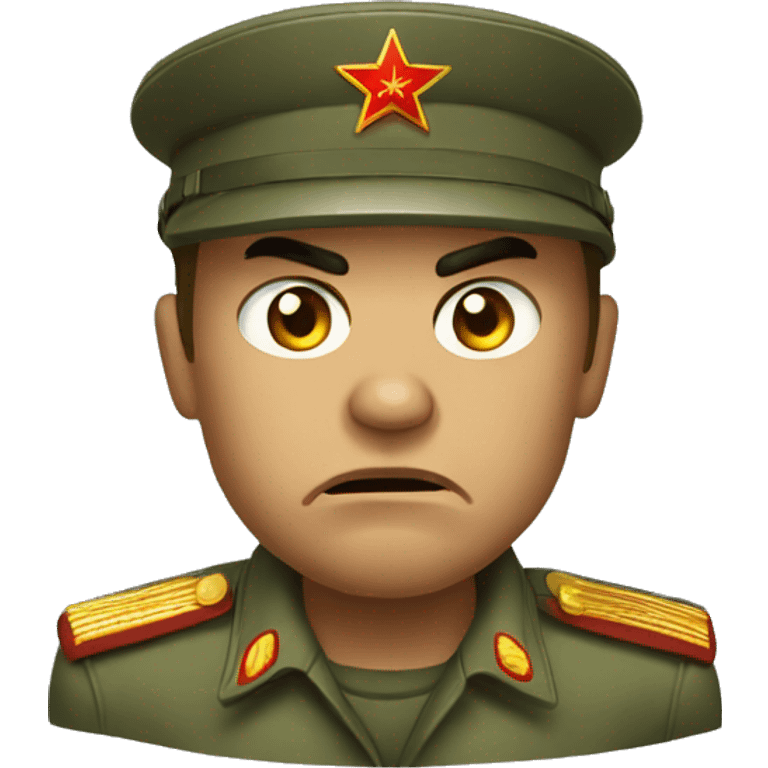 ussr soldier angry emoji