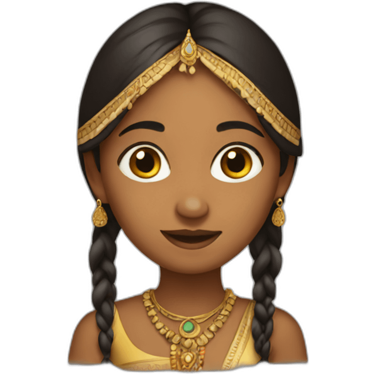 indian girl emoji