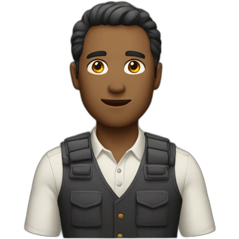 Men With vest emoji