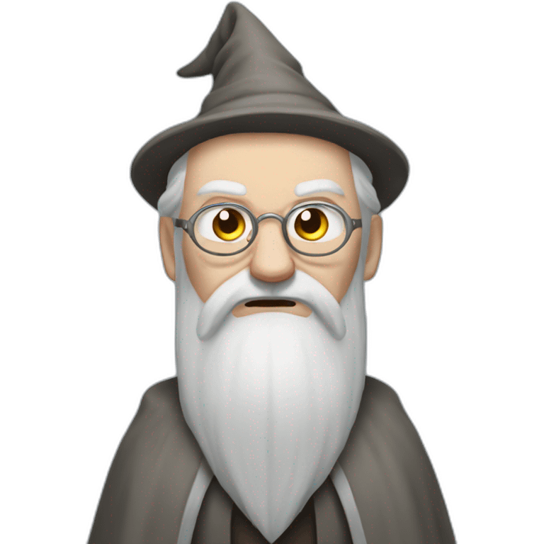 angry dumbledore emoji