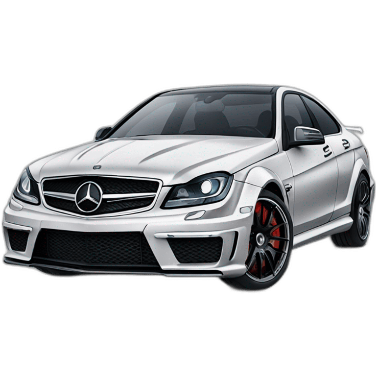 2014 mercedes c63, person emoji