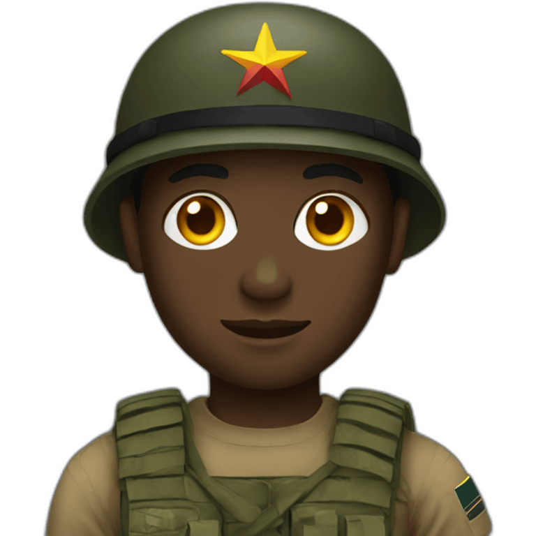 Ghana soldier emoji