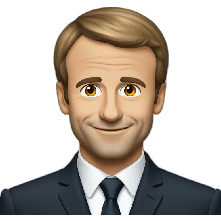 Emmanuel macron béer emoji