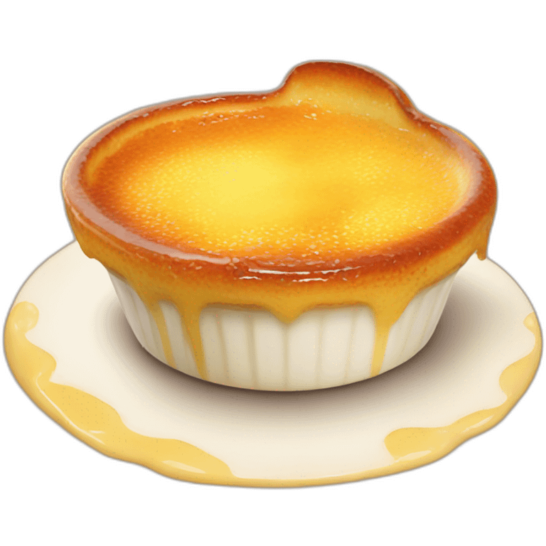 Creme brulee emoji