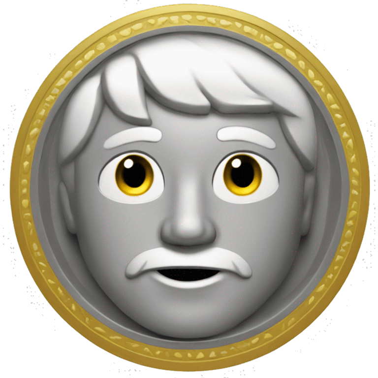 Moneda dorada  emoji