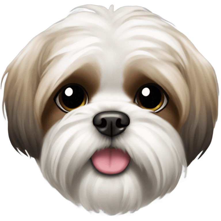 cute shih-tzu dog emoji