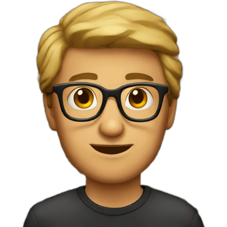 DAVID WITH GLasses emoji