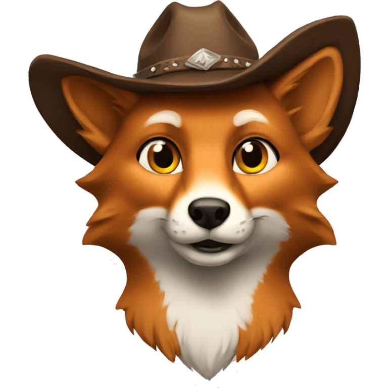 cowboy fox emoji