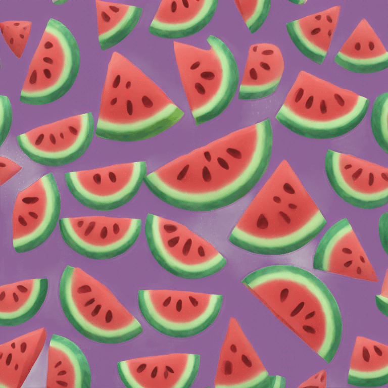 Happy watermelon  emoji