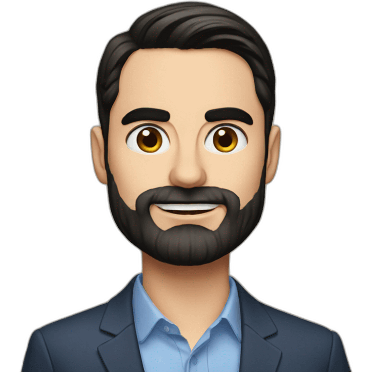 Ben Shapiro with beard emoji