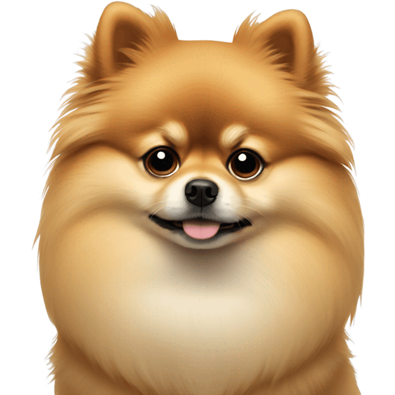 Sad pomeranian emoji