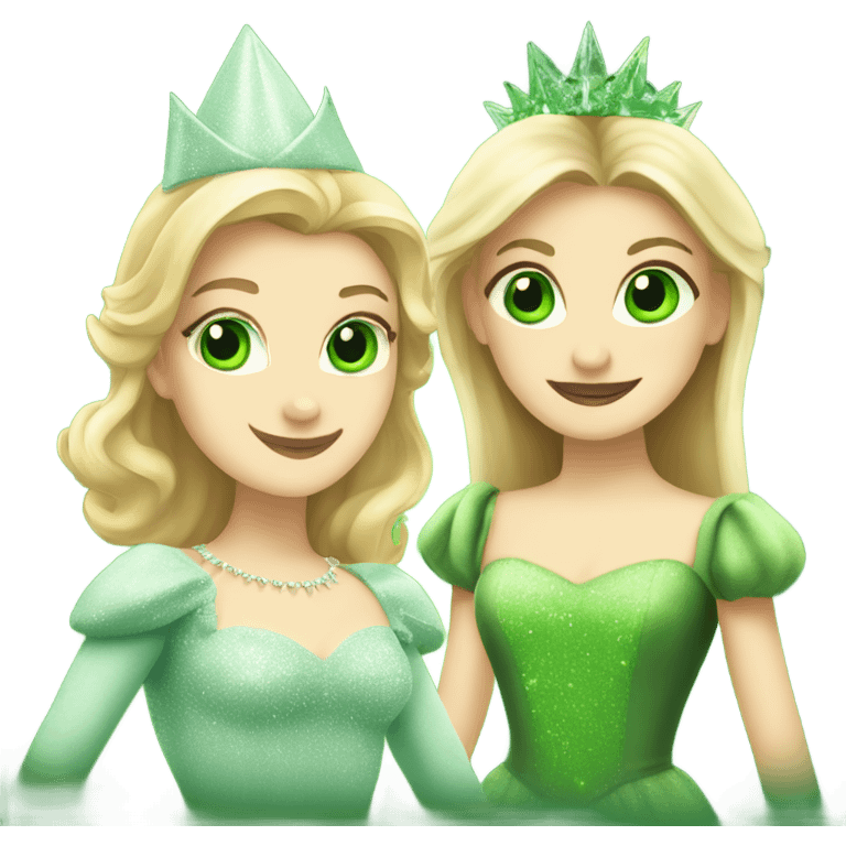 Glinda and Elphaba emoji