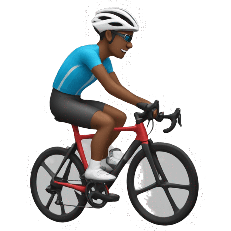 road bike rider emoji