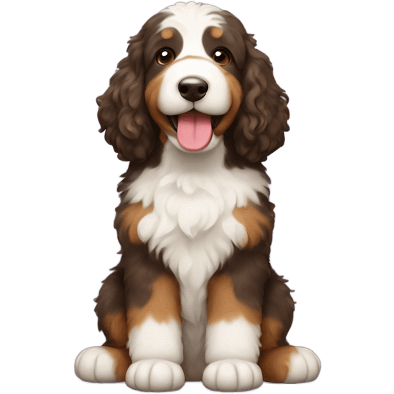 Bernedoodle emoji