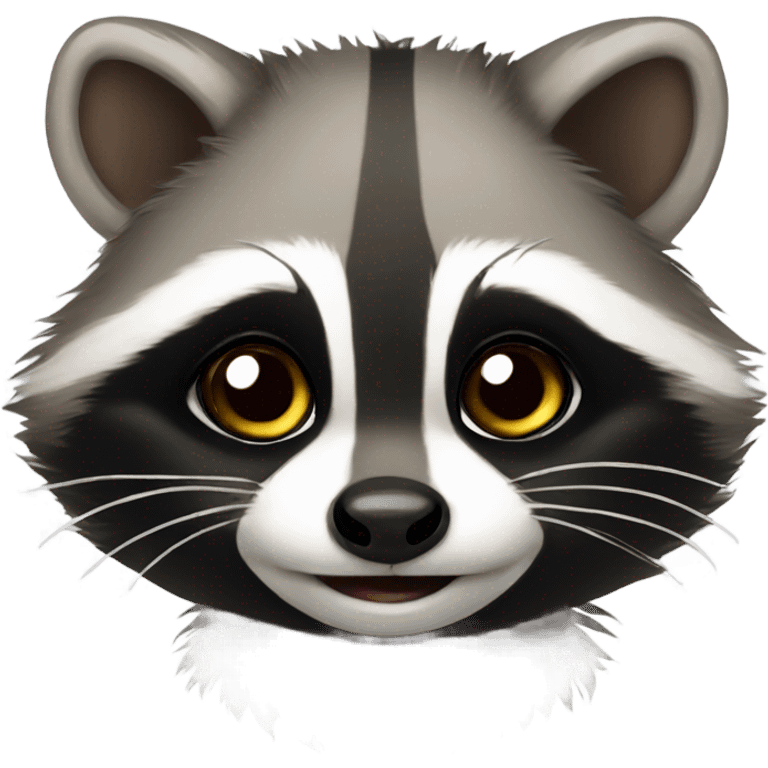 baby raccoon  emoji