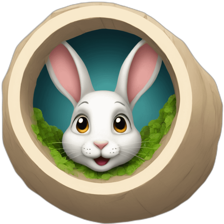 rabbit hole emoji