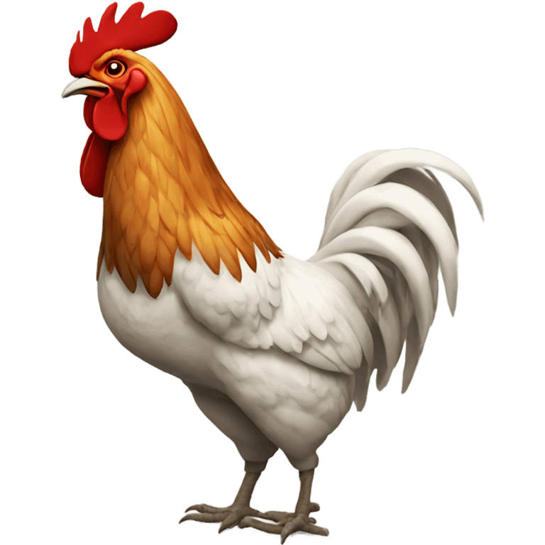 Big rooster emoji