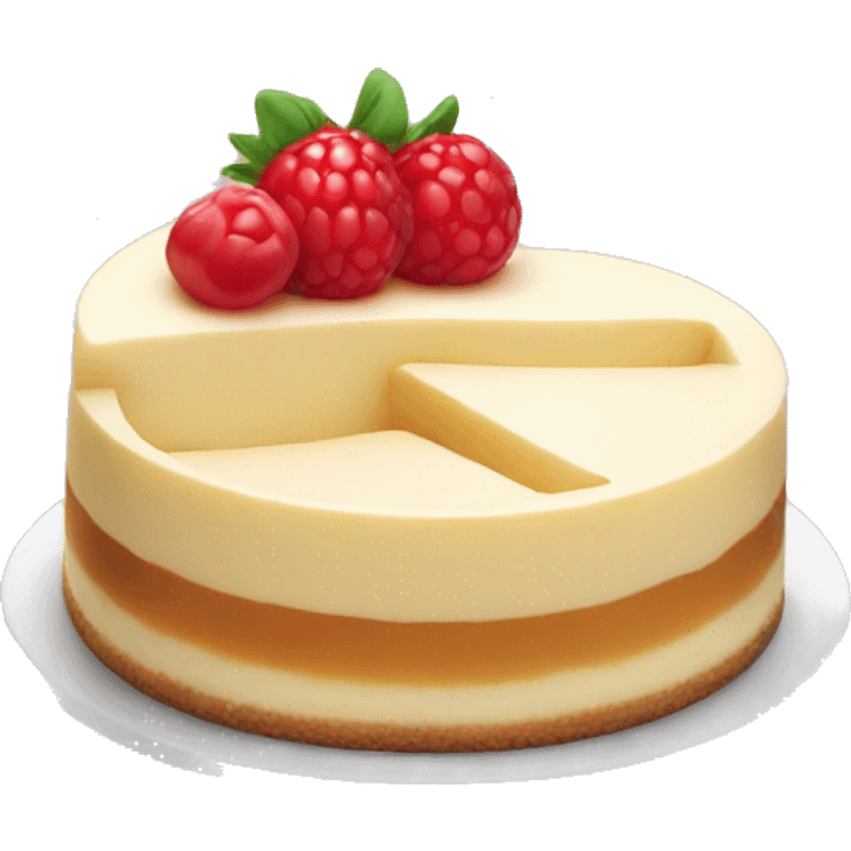 Cheesecake emoji