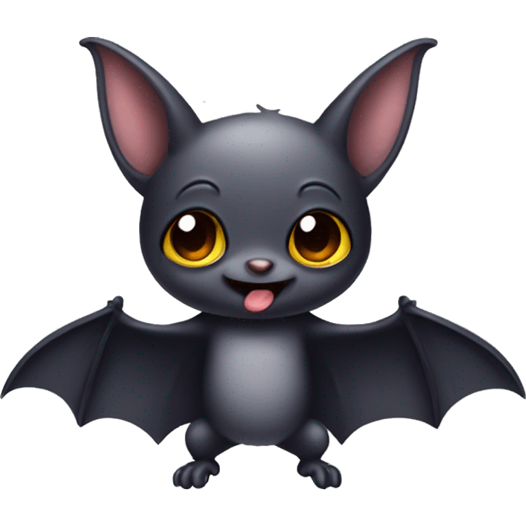 Cute bat emoji