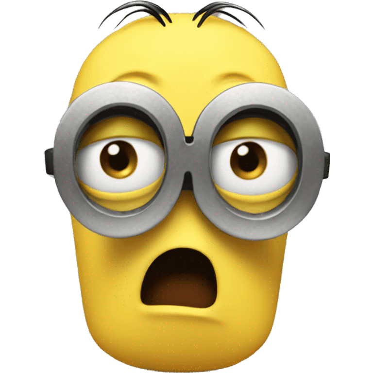 sad minion emoji