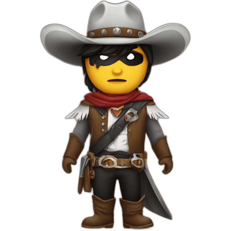 cute lone ranger emoji