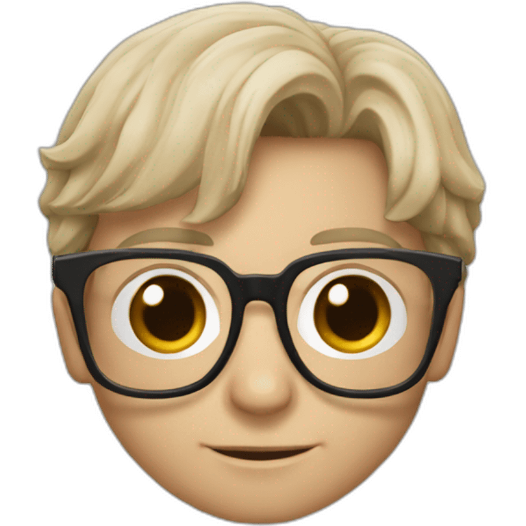 Dolby avec les lunettes d'Harry Potter emoji