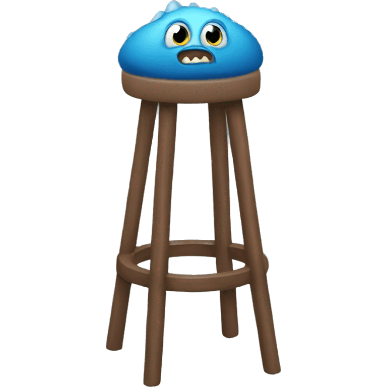 Monster barstool emoji