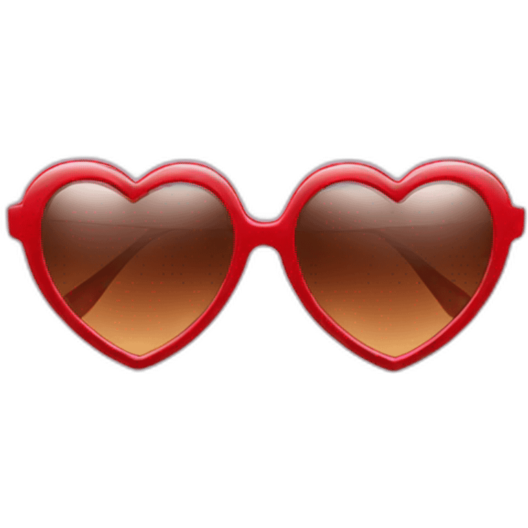 Heart-sunglasses emoji