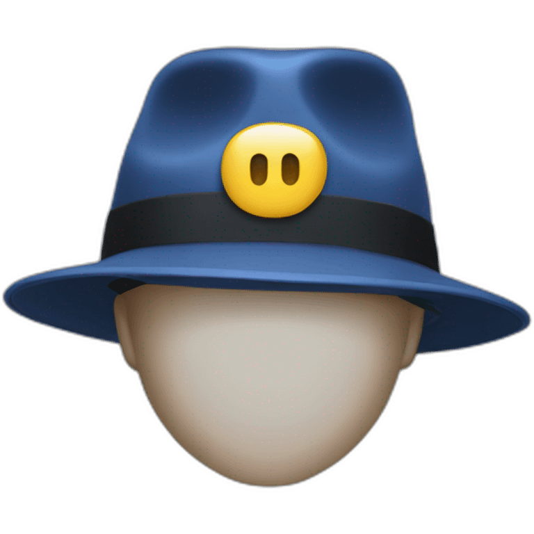 capotain hat icon emoji