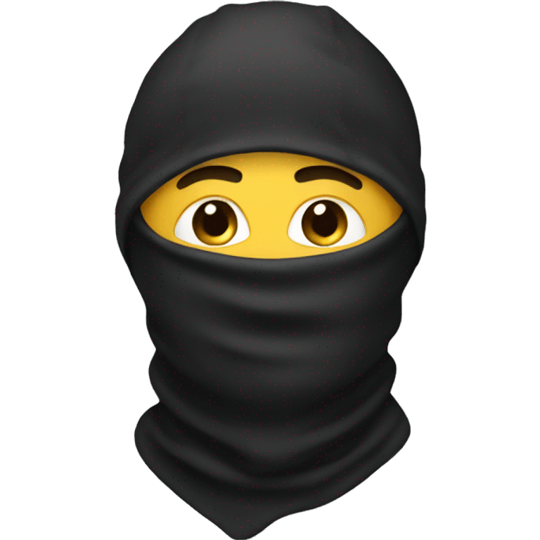 Balaclava emoji