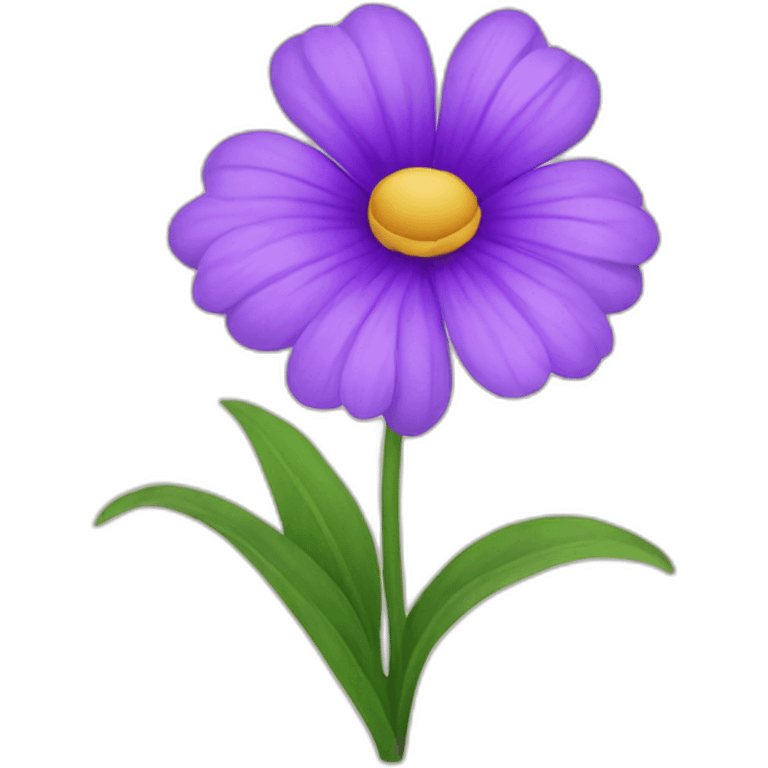 beautiful Purple flower emoji