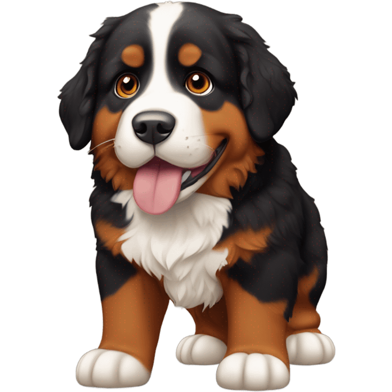 Bernese mountain dog emoji