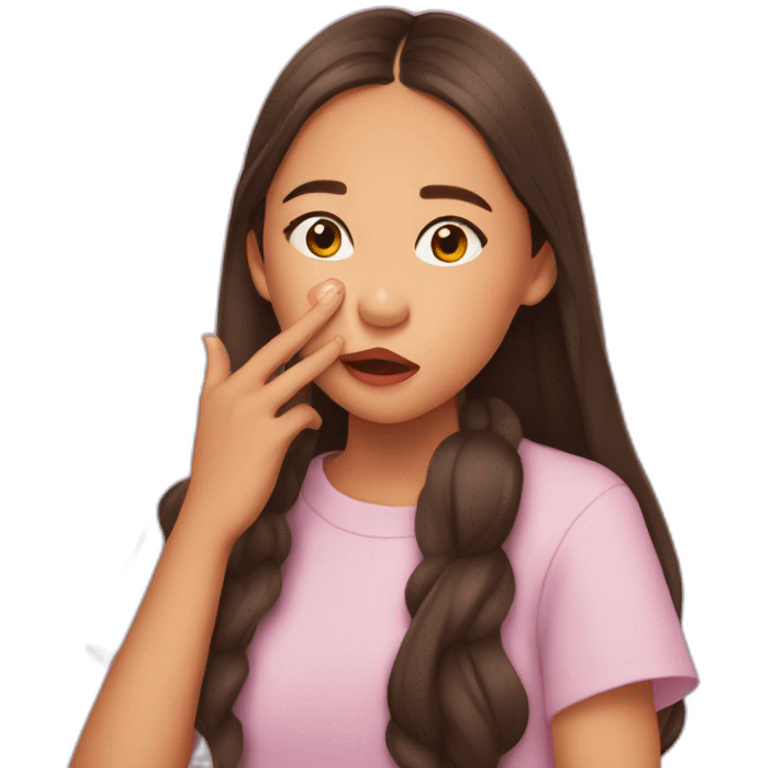 Olivia Rodrigo air kiss emoji