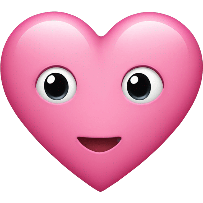  pink love heart emoji