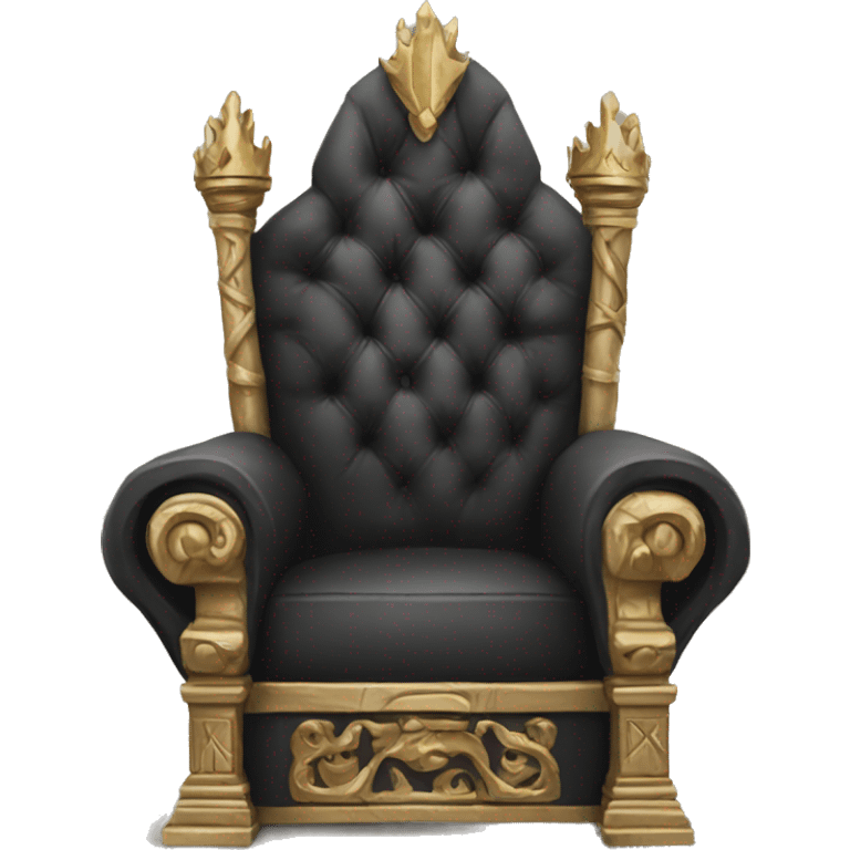 A majestic throne emoji