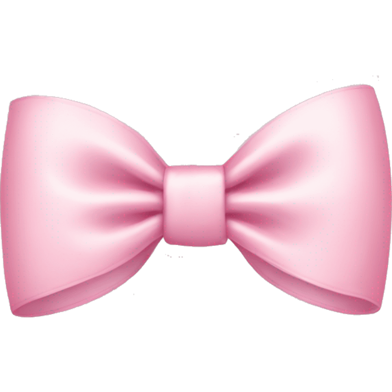 Baby pink bow  emoji