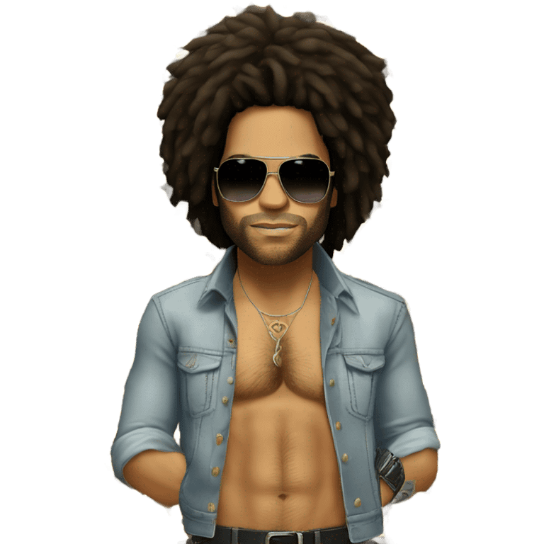 Lenny Kravitz sexy emoji